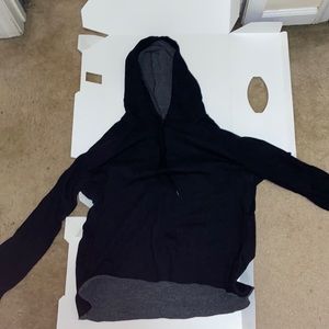 Men’s XXL black and grey hoodie